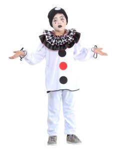 Costume Carnevale Pierrot -...