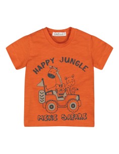 T-shirt neonato mini safari...