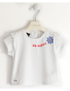 T-shirt estiva neonata con...