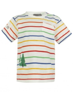 T-shirt multicolore neonato...