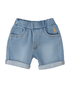 Shorts in denim neonato -...