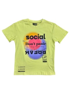T-shirt Social don't panic...