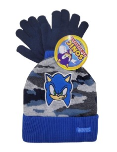 Set cappello e guanti Sonic...